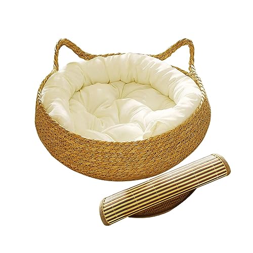 predolo Gemütlicher Schlaf für Haustiere - Weiches Bettchen für Ihren, Weißes Kissen 43x14cm predolo Gemütlicher Schlaf für Haustiere - Weiches Bettchen für Ihren, Weißes Kissen 43x14cm von predolo