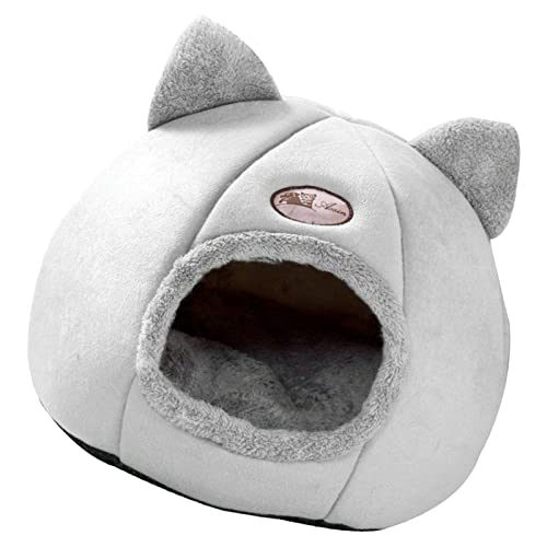 predolo Gemütliches Haustiernest für große Hunde und Katzen, weiches Kissen, Schlafhöhle, Überdachung, XL 40CM predolo Gemütliches Haustiernest für große Hunde und Katzen, weiches Kissen, Schlafhöhle, Überdachung, XL 40CM von predolo