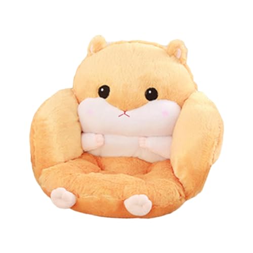 predolo Gemütliches Kissen für Hamsterliebhaber, Wohnzimmerdekoration, Hellbraun predolo Gemütliches Kissen für Hamsterliebhaber, Wohnzimmerdekoration, Hellbraun von predolo