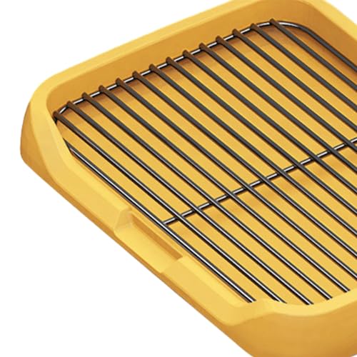 predolo Haustier-Toilette, Tragbare Hundepfanne für alle Hundegrößen, Gelb predolo Haustier-Toilette, Tragbare Hundepfanne für alle Hundegrößen, Gelb von predolo