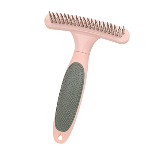 predolo Haustierpflegebürste zum Entfernen schwimmender Haarbürste, offener Knoten, Rutschfester Griff, einfache Reinigung von Verfilzungen zum Entfernen von, ROSA predolo Haustierpflegebürste zum Entfernen schwimmender Haarbürste, offener Knoten, Rutschfester Griff, einfache Reinigung von Verfilzungen zum Entfernen von, ROSA von predolo