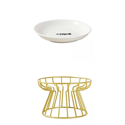 predolo Hochwertiger für Haustiere Futter und Wasserschale in einem, Gold predolo Hochwertiger für Haustiere Futter und Wasserschale in einem, Gold von predolo