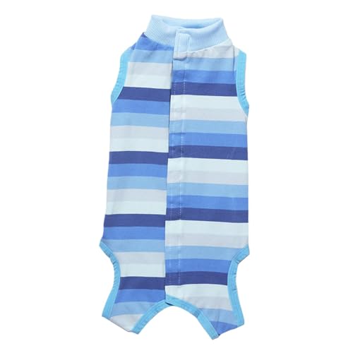 predolo Hunde-Erholungsanzug, verhindert, beißende Haustierkleidung, weich, bequem, atmungsaktiv, für verletzte Hunde, Haustier-Bauchwickel, Blau, XL predolo Hunde-Erholungsanzug, verhindert, beißende Haustierkleidung, weich, bequem, atmungsaktiv, für verletzte Hunde, Haustier-Bauchwickel, Blau, XL von predolo
