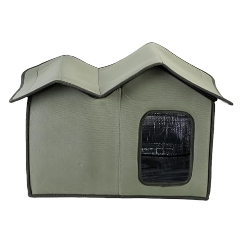 predolo Hundehütte, faltbares Tierheim, Katzenhütte, Haustierhaus im Freien, Grün predolo Hundehütte, faltbares Tierheim, Katzenhütte, Haustierhaus im Freien, Grün von predolo