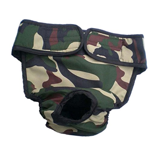 predolo Hundeschutzhose für Rüden - Bequeme Baumwollhose für den Schutz Ihres Rüden, Camouflage, L predolo Hundeschutzhose für Rüden - Bequeme Baumwollhose für den Schutz Ihres Rüden, Camouflage, L von predolo
