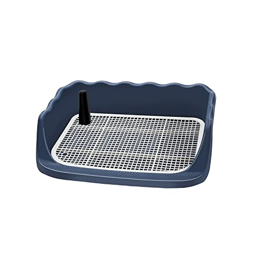 predolo Hundetöpfchen für den Innenbereich, Haustier-Hundetoilette, Welpentöpfchen, Mesh-Trainingstoilette für Katzen, Blau predolo Hundetöpfchen für den Innenbereich, Haustier-Hundetoilette, Welpentöpfchen, Mesh-Trainingstoilette für Katzen, Blau von predolo