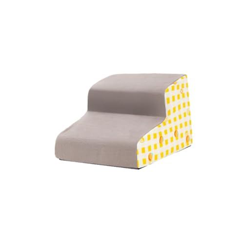 predolo Hundetreppe, Rampe, Hundeleiter, multifunktional, bequem, tragbar, Kratzfest, Abnehmbarer Bezug für Bett, Couch, Sofa, Stuhl, 2 Leitern klein predolo Hundetreppe, Rampe, Hundeleiter, multifunktional, bequem, tragbar, Kratzfest, Abnehmbarer Bezug für Bett, Couch, Sofa, Stuhl, 2 Leitern klein von predolo