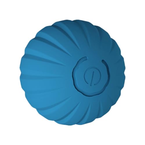 predolo Interaktives Hundespielzeug, Ball, Katzenspielzeug, rollendes Hundespielzeug mit Licht für Indoor-Spielzubehör, Blau predolo Interaktives Hundespielzeug, Ball, Katzenspielzeug, rollendes Hundespielzeug mit Licht für Indoor-Spielzubehör, Blau von predolo