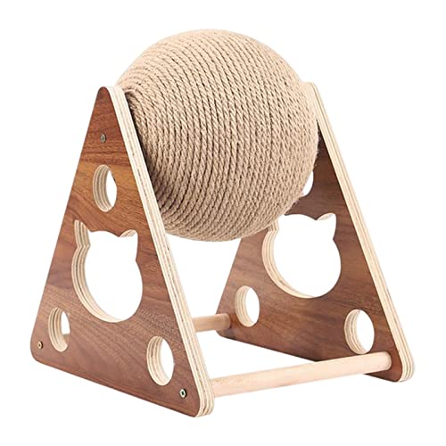 predolo Interaktives Spielzeug für Katzen, drehbarer Ball für Haustiere, strapazierfähiges Katzenspielzeug für den Innenbereich, Dreieckig predolo Interaktives Spielzeug für Katzen, drehbarer Ball für Haustiere, strapazierfähiges Katzenspielzeug für den Innenbereich, Dreieckig von predolo