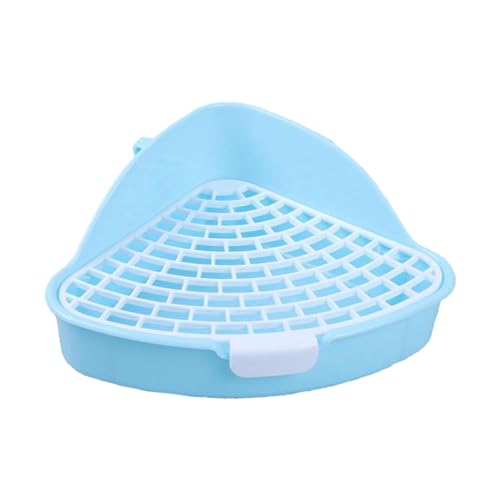 predolo Kaninchenstreu-Eck-Toilettenbox, Töpfchen, Haustierpfanne, Kleintier-Toiletten-Ecktöpfchen für Hamster predolo Kaninchenstreu-Eck-Toilettenbox, Töpfchen, Haustierpfanne, Kleintier-Toiletten-Ecktöpfchen für Hamster von predolo