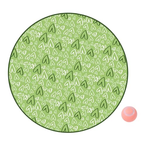 predolo Katzenjagd-Abdeckung, interaktives Jagd-Katzenspielzeug, Versteckspiel, Kitty-Spielmatte für Boxen, Grün predolo Katzenjagd-Abdeckung, interaktives Jagd-Katzenspielzeug, Versteckspiel, Kitty-Spielmatte für Boxen, Grün von predolo