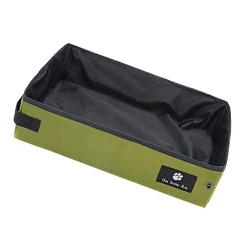 predolo Katzenklo für Outdoor-Aktivitäten und Camping, faltbar und praktisch, Grün L predolo Katzenklo für Outdoor-Aktivitäten und Camping, faltbar und praktisch, Grün L von predolo