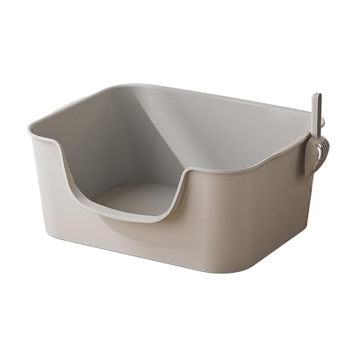 predolo Katzenklo für Zuhause, geräumige Katzentoilette, praktisch und hygienisch, grau predolo Katzenklo für Zuhause, geräumige Katzentoilette, praktisch und hygienisch, grau von predolo