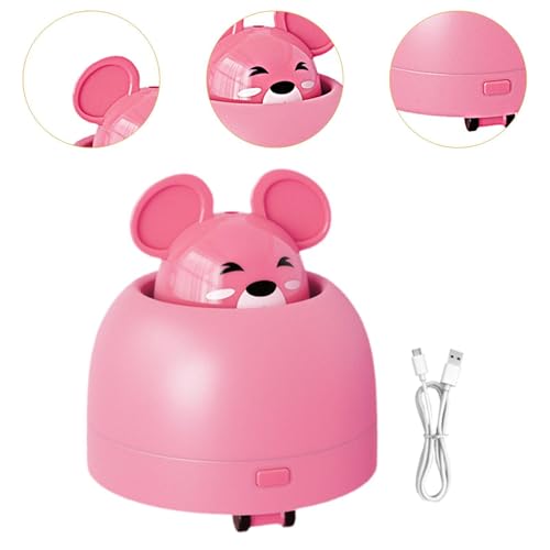 predolo Katzenmaus-Spielzeug für den Innenbereich, elektrisch und einziehbar, Rosa predolo Katzenmaus-Spielzeug für den Innenbereich, elektrisch und einziehbar, Rosa von predolo