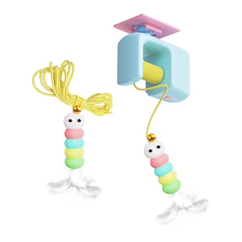 predolo Katzenspielzeug zum Aufhängen, zum Selbstspielen, Geburtstagsgeschenk, kompakt, einfach aufzuhängen, vielseitiges Katzenspielzeug, Blau predolo Katzenspielzeug zum Aufhängen, zum Selbstspielen, Geburtstagsgeschenk, kompakt, einfach aufzuhängen, vielseitiges Katzenspielzeug, Blau von predolo