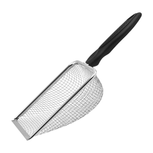 predolo Katzenstreu Pooper Scooper Netz, Robustes Reinigungswerkzeug, Sand, Tragbares Sieb, Strapazierfähig, Vielseitiges Haustier Sieb, Kätzchenstreu Netz, Schwarz predolo Katzenstreu Pooper Scooper Netz, Robustes Reinigungswerkzeug, Sand, Tragbares Sieb, Strapazierfähig, Vielseitiges Haustier Sieb, Kätzchenstreu Netz, Schwarz von predolo