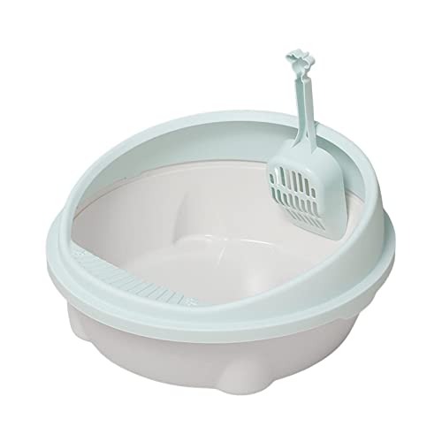 predolo Katzentoilette Indoor Katzen Katzen Sandkasten Kätzchen Töpfchen Toilette rutschfeste offene Katzentoilette Katzentoilette für Kitty Bunny Leicht zu, GRÜN predolo Katzentoilette Indoor Katzen Katzen Sandkasten Kätzchen Töpfchen Toilette rutschfeste offene Katzentoilette Katzentoilette für Kitty Bunny Leicht zu, GRÜN von predolo