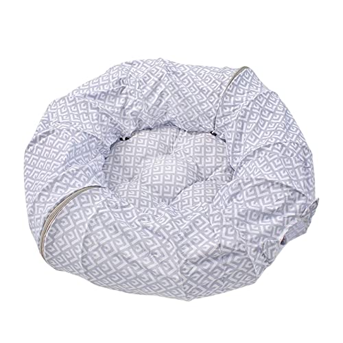 predolo Katzentunnel, Bett, Katzentunnel, Spielzeug, Beweglichkeit, Spieltraining, Katzenspielzeug, rundes Haus, Donut, zusammenklappbare Höhle, interaktives predolo Katzentunnel, Bett, Katzentunnel, Spielzeug, Beweglichkeit, Spieltraining, Katzenspielzeug, rundes Haus, Donut, zusammenklappbare Höhle, interaktives von predolo