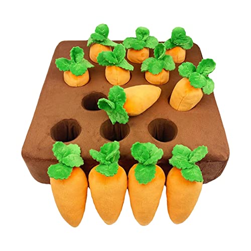 predolo Lustiges Garten-Karotten-Plüschtier-Gemüse-Obst-Haustier-interaktives Puzzle-Nahrungstraining-pädagogisches Spielzeug Erhöhen Sie den predolo Lustiges Garten-Karotten-Plüschtier-Gemüse-Obst-Haustier-interaktives Puzzle-Nahrungstraining-pädagogisches Spielzeug Erhöhen Sie den von predolo