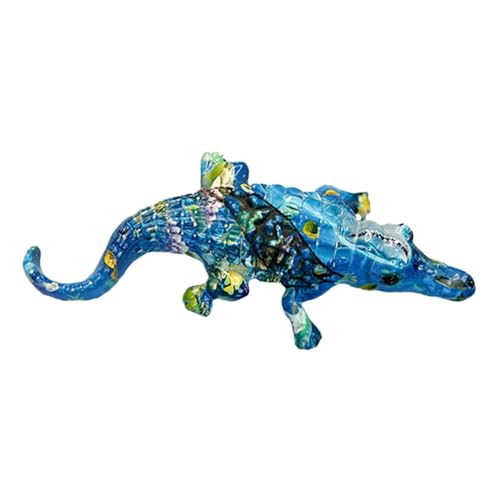 predolo Moderne Skulptur Alligator Dekoration für Aquarium und Wohnzimmer, Mittel predolo Moderne Skulptur Alligator Dekoration für Aquarium und Wohnzimmer, Mittel von predolo