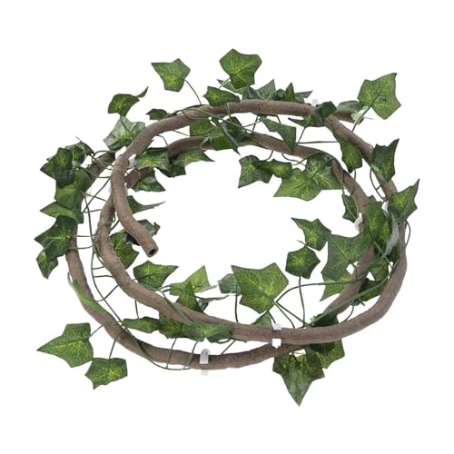 predolo Reptilienranken für Terrarium Dekoration, Tankzubehör, Flexible, Biegbare Hängeranken, Reptilien Terrarium Dekoration für Bartagamen, Stil b predolo Reptilienranken für Terrarium Dekoration, Tankzubehör, Flexible, Biegbare Hängeranken, Reptilien Terrarium Dekoration für Bartagamen, Stil b von predolo