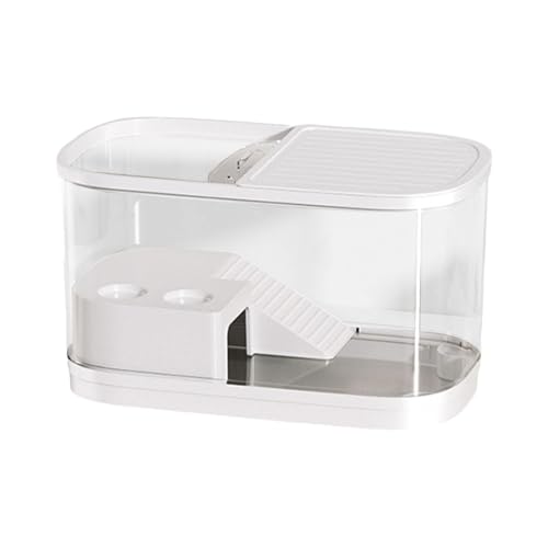 predolo Schildkrötenterrarium mit Integrierter Badeanlage Futterbereich Und Kletterelementen für Schildkröten Und Amphibien, L predolo Schildkrötenterrarium mit Integrierter Badeanlage Futterbereich Und Kletterelementen für Schildkröten Und Amphibien, L von predolo