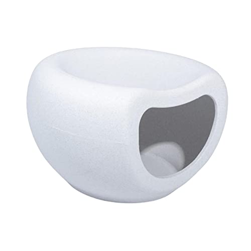 predolo Tragbares Katzenbett, Welpenhütte, halbgeschlossenes Katzennest, Kätzchenhöhlenzelt, Kätzchenhaus, Hundebett, Katzenversteck, Hundehüttenhocker, GRAU predolo Tragbares Katzenbett, Welpenhütte, halbgeschlossenes Katzennest, Kätzchenhöhlenzelt, Kätzchenhaus, Hundebett, Katzenversteck, Hundehüttenhocker, GRAU von predolo
