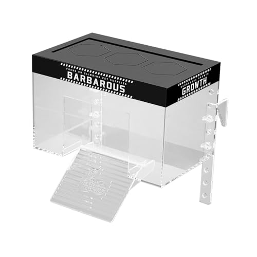 predolo Turtle Basking Plattform Aufsatz Terrasse Acryl mit Deckel für Wasserschildkröten Landschildkröten Heimdekoration Geschenk, 35 cmx25cmx25cm predolo Turtle Basking Plattform Aufsatz Terrasse Acryl mit Deckel für Wasserschildkröten Landschildkröten Heimdekoration Geschenk, 35 cmx25cmx25cm von predolo