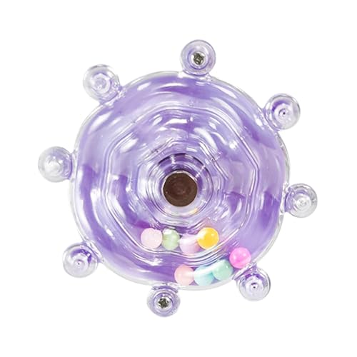 predolo Vogel-Sittich-Spielzeug, Papageien-Drehrad, Rassel, interaktives Spielzeug, Bereicherungsspielzeug, Papageien-Übungsspielzeug für Nymphensittiche, violett predolo Vogel-Sittich-Spielzeug, Papageien-Drehrad, Rassel, interaktives Spielzeug, Bereicherungsspielzeug, Papageien-Übungsspielzeug für Nymphensittiche, violett von predolo