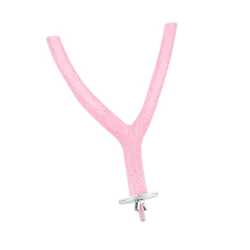 predolo Y Förmiger Vogelsitzstangenständer, Pfotenschleifübung, Einfach zu Installierendes Papageienständerspielzeug für Papageien, Kleine Vögel, Finken, Rosa predolo Y Förmiger Vogelsitzstangenständer, Pfotenschleifübung, Einfach zu Installierendes Papageienständerspielzeug für Papageien, Kleine Vögel, Finken, Rosa von predolo