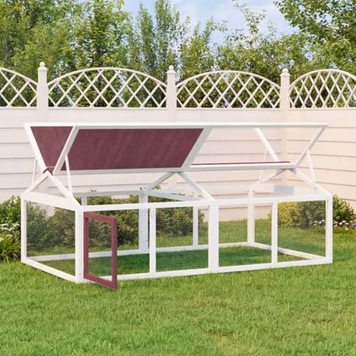 prissent Moka Tierstall 200 x 112,5 x 74 cm aus massivem Kiefernholz Hühnerstall für Hühner im Freien Hühnerkäfig für Kaninchen Käfig für Haustiere sicher und bequem prissent Moka Tierstall 200 x 112,5 x 74 cm aus massivem Kiefernholz Hühnerstall für Hühner im Freien Hühnerkäfig für Kaninchen Käfig für Haustiere sicher und bequem von prissent