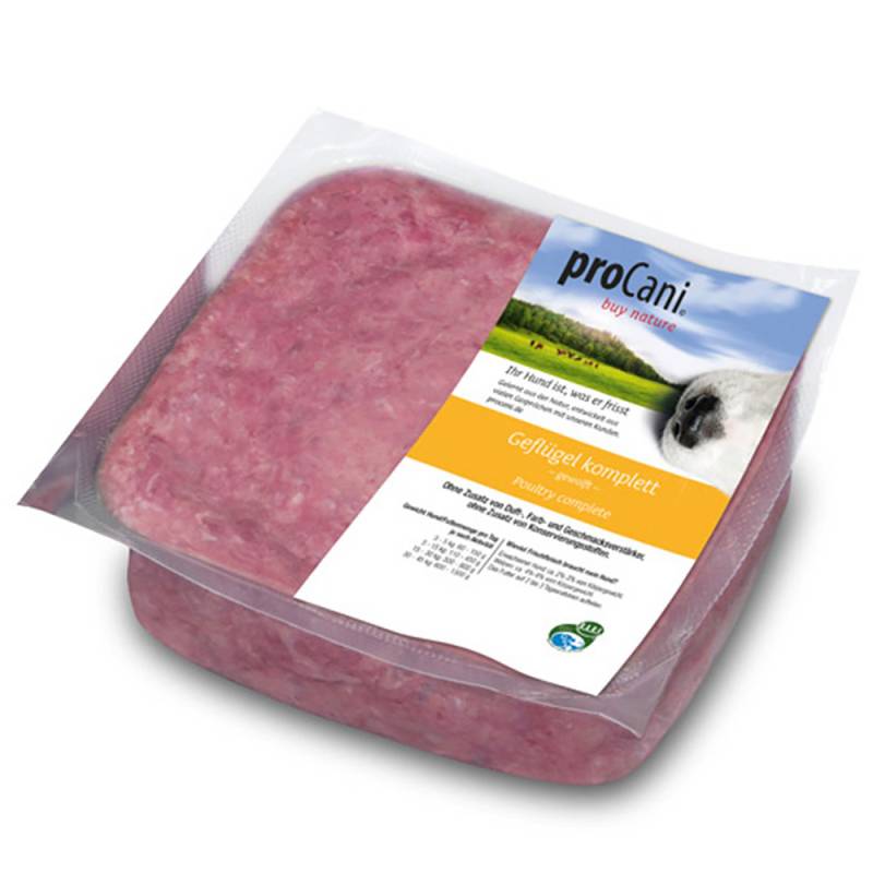 proCani Geflügel komplett - 48 x 500 g von proCani