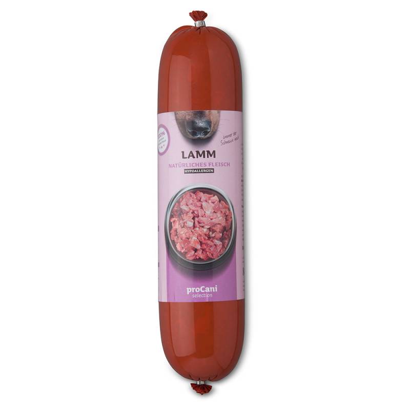 proCani Kochwurst Lamm Hypoallergen -  10 x 800 g von proCani