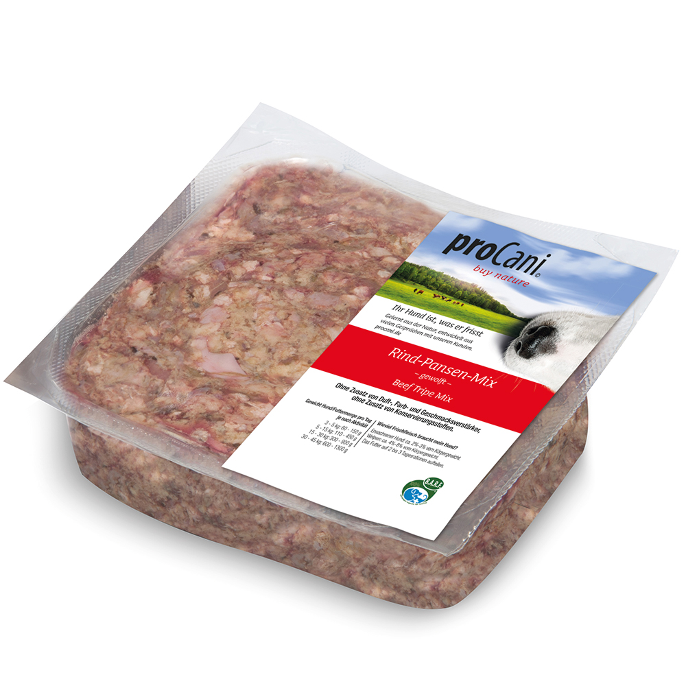 proCani Rind Pansen Mix - 28 x 500 g proCani Rind Pansen Mix - 28 x 500 g von proCani
