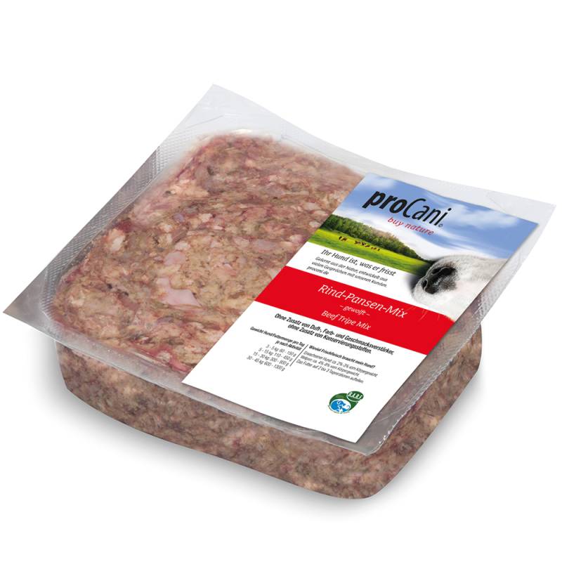 proCani Rind Pansen Mix - 28 x 500 g proCani Rind Pansen Mix - 28 x 500 g von proCani