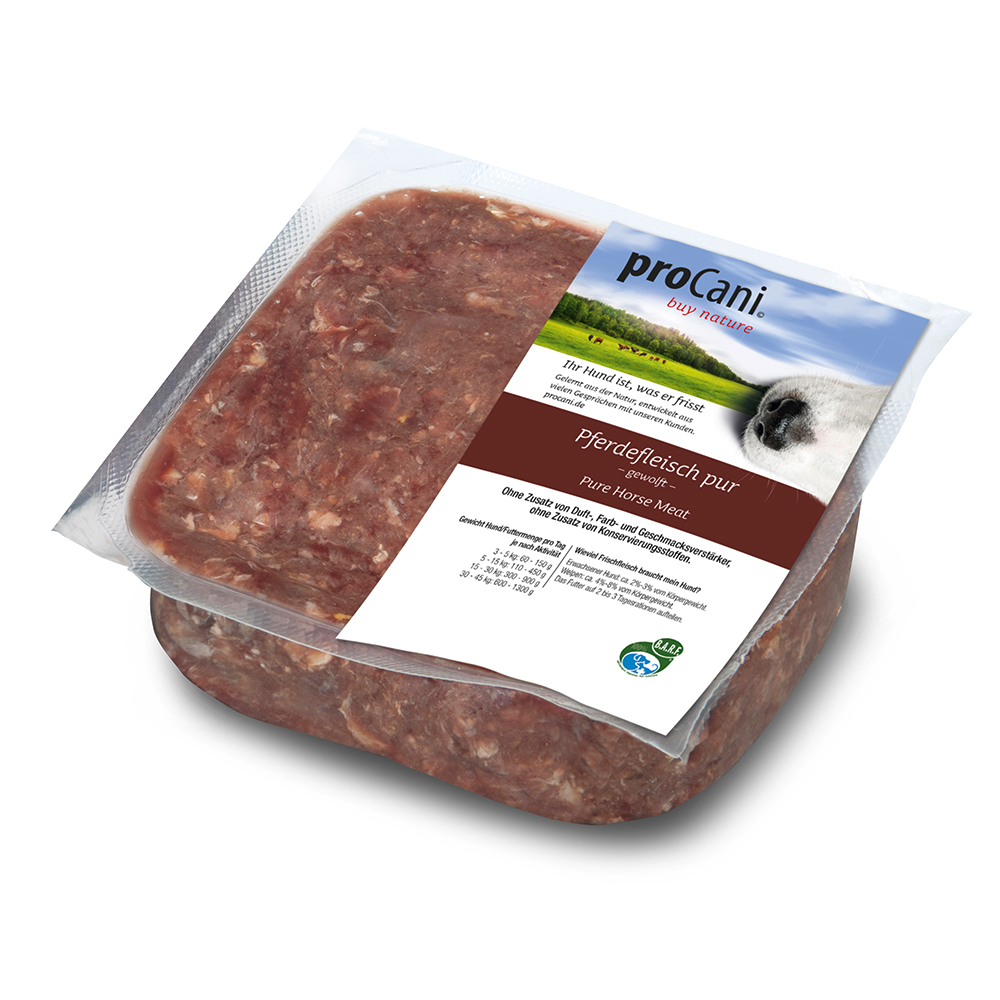 proCani buy Nature Pferd Pur - 22 x 500 g proCani buy Nature Pferd Pur - 22 x 500 g von proCani