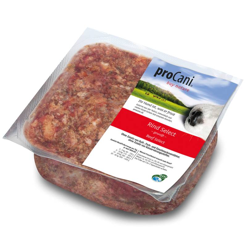 proCani nature Rind Select - 22 x 500 g proCani nature Rind Select - 22 x 500 g von proCani