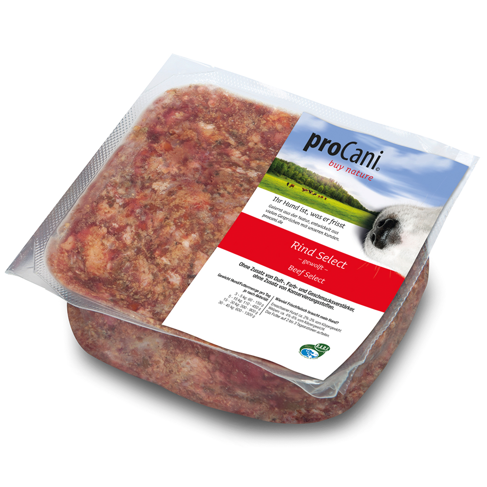 proCani nature Rind Select - 50 x 500 g proCani nature Rind Select - 50 x 500 g von proCani