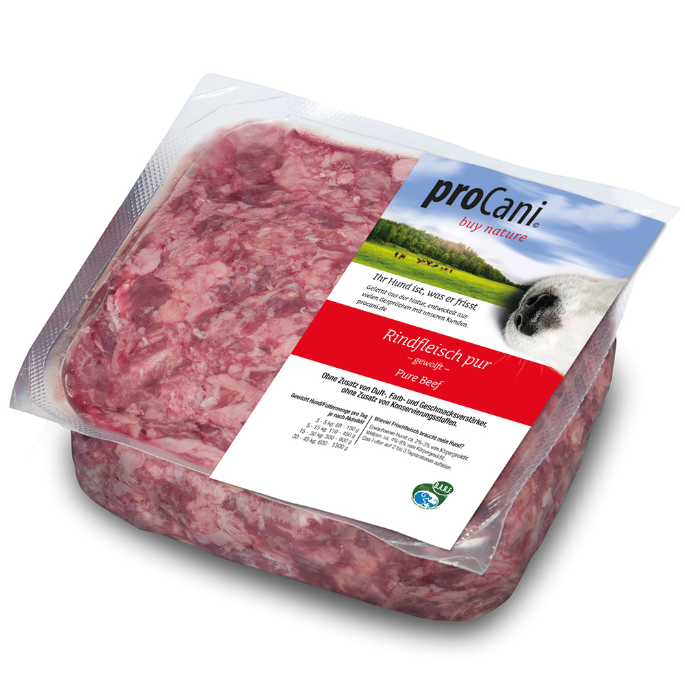 proCani nature Rind pur - 28 x 500 g proCani nature Rind pur - 28 x 500 g von proCani