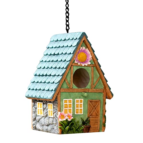 Vogelhaus zum Aufhängen, für den Innenhof, dekorative Vogelhäuser, Dekoration für Garten von pulunto