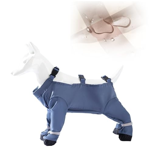 pulunto 2025 Anti-Schmutz-Hose für Hunde, Strapsstiefel, rutschfeste Hundepfotenschutzschuhe, wasserdichte Hundeschuhe, Leggings, Haustierstiefel für kleine, mittelgroße und große Hunde, Regen, Schnee von pulunto