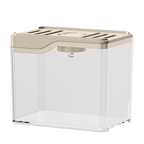 Miniatur-Aquarium, multifunktional, Desktop, LED, dekorative Fischdekoration, kleines Aquarium von pumpumlia