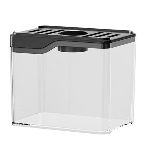 Miniatur-Aquarium, multifunktional, Desktop, LED, dekorative Fischdekoration, kleines Aquarium von pumpumlia