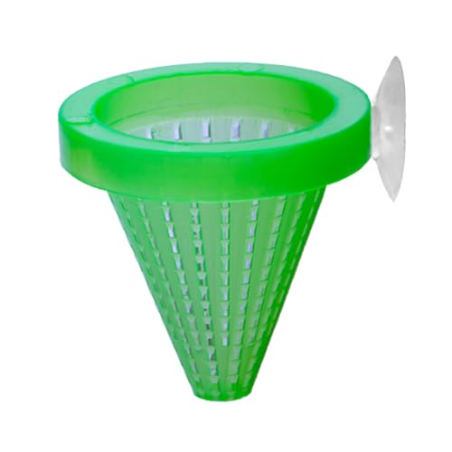 pumpumlia 5 x Fisch-Futterbecher für Rotwurm-Futterspender mit Saugnapf, für Aquarium, transparent, Acrylschale pumpumlia 5 x Fisch-Futterbecher für Rotwurm-Futterspender mit Saugnapf, für Aquarium, transparent, Acrylschale von pumpumlia