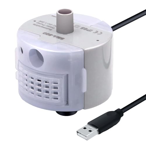 pumpumlia Wasserbrunnenpumpen, extrem geräuschlos, Wasserspenderpumpen, USB-Kabel, USB-Motor-Ersatz pumpumlia Wasserbrunnenpumpen, extrem geräuschlos, Wasserspenderpumpen, USB-Kabel, USB-Motor-Ersatz von pumpumlia