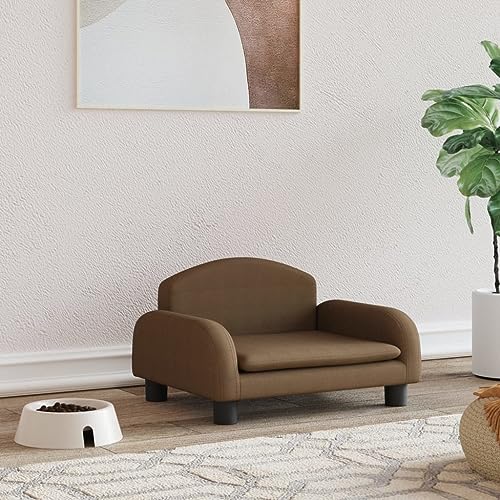 puraday Hundebett Braun 50x40x30 cm Stoff Hundesofa Katzensofa Hundebetten Katzenbett Bequeme Haustierbett Stilvolles Design Kann Im Wohnzimmer Oder Schlafzimmer Platziert Werden puraday Hundebett Braun 50x40x30 cm Stoff Hundesofa Katzensofa Hundebetten Katzenbett Bequeme Haustierbett Stilvolles Design Kann Im Wohnzimmer Oder Schlafzimmer Platziert Werden von puraday