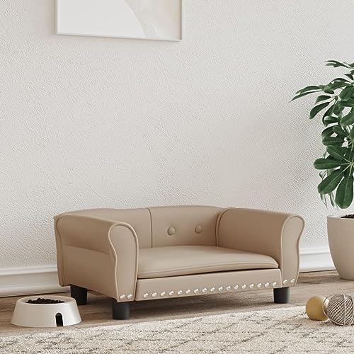 puraday Hundebett Cappuccino-Braun 70x45x30 cm Kunstleder Hundesofa katzensofa Katzenbett Dog Bed Cat Bed Bequeme Haustierbett Hundebett Kunstleder Im Wohnzimmer Oder Schlafzimmer Platziert puraday Hundebett Cappuccino-Braun 70x45x30 cm Kunstleder Hundesofa katzensofa Katzenbett Dog Bed Cat Bed Bequeme Haustierbett Hundebett Kunstleder Im Wohnzimmer Oder Schlafzimmer Platziert von puraday