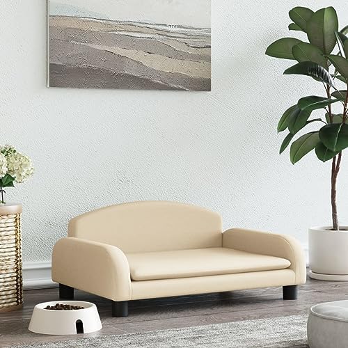 puraday Hundebett Creme 70x45x30 cm Stoff Hundesofa katzensofa Katzenbett Dog Bed Cat Bed Bequeme Haustierbett Kann Im Wohnzimmer Oder Schlafzimmer Platziert Werden Stilvolles Design puraday Hundebett Creme 70x45x30 cm Stoff Hundesofa katzensofa Katzenbett Dog Bed Cat Bed Bequeme Haustierbett Kann Im Wohnzimmer Oder Schlafzimmer Platziert Werden Stilvolles Design von puraday