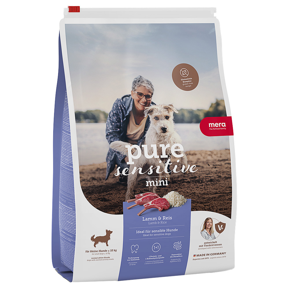 mera pure sensitive Mini Lamm & Reis - 4 kg von pure sensitive