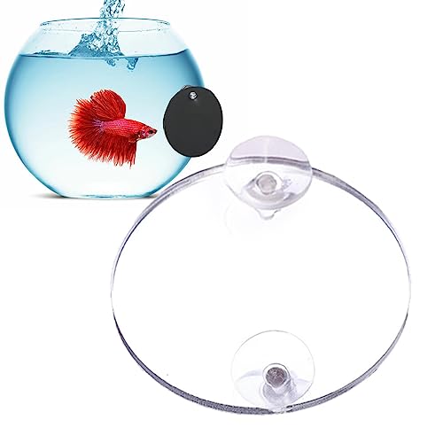 Acryl-Aquarienspiegel,Schwimmender doppelseitiger Fishbowl-Spiegel - Aquarium-Themenornamente für Aquarien. Zuhause, Büro, Wohnzimmer, Aquarien, Hotel Puzzlegame von puzzlegame